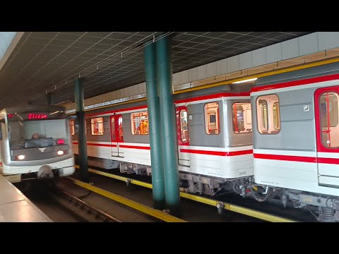 Metro na Lince B v useku Černý Most - Florenc