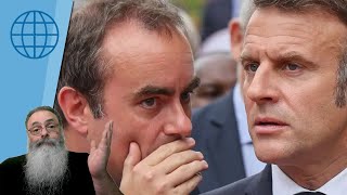 GOVERNO na FRANÇA DESABA e MACRON agora TEM TRÊS ALTERNATIVAS, TODAS ELAS RUINS