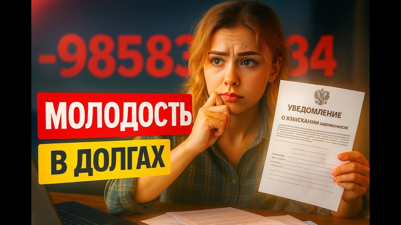 МОЛОДЕЖЬ по уши В ДОЛГАХ. Почему банкротство стало делом до 30