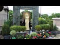 Paying tribute to Dalida at Montmartre Cemetery - Paris, France