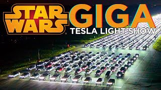 1000+ TESLAS PERFORM STAR WARS