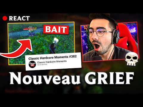 "Ah mais c'était un BAIT pour le tuer ?!" | Celetik React aux PIRES morts sur WoW Hardcore