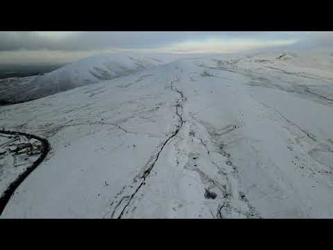 Snow Covered Pendle Hill