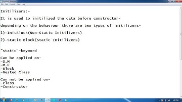 Initializes  In Java | Init Block|  Non Static Initializes  In Hindi | Java In  Hindi/URDU-47