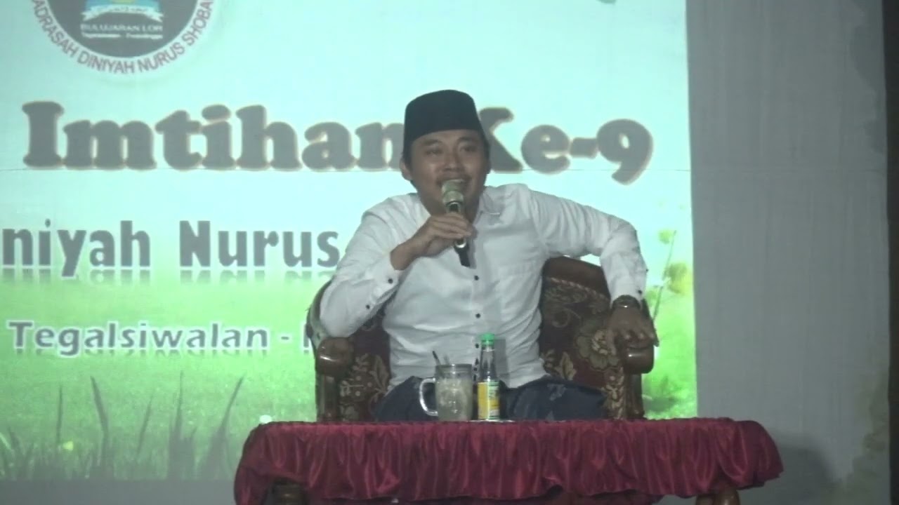 PART 1 CERAMAH AGAMA GUS AN'IM DARI TEGALMOJO