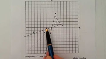 Q7 Enlargement by negative scale factor