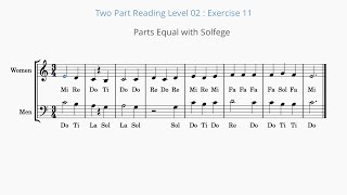 Two Part Reading Level Two : Exercise 11