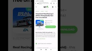 How To Hack Real Racing 3 | Unlimited Money And Gold #shorts #youtubeshorts #shortsvideo screenshot 3