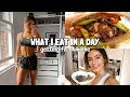 WHAT I EAT IN A DAY | getting fit & motivated at home