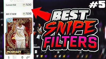 INSANE WAY TO MAKE 100K MT IN AN HOUR!! 3 AMAZING SNIPE FILTERS TO USE IN NBA 2K19