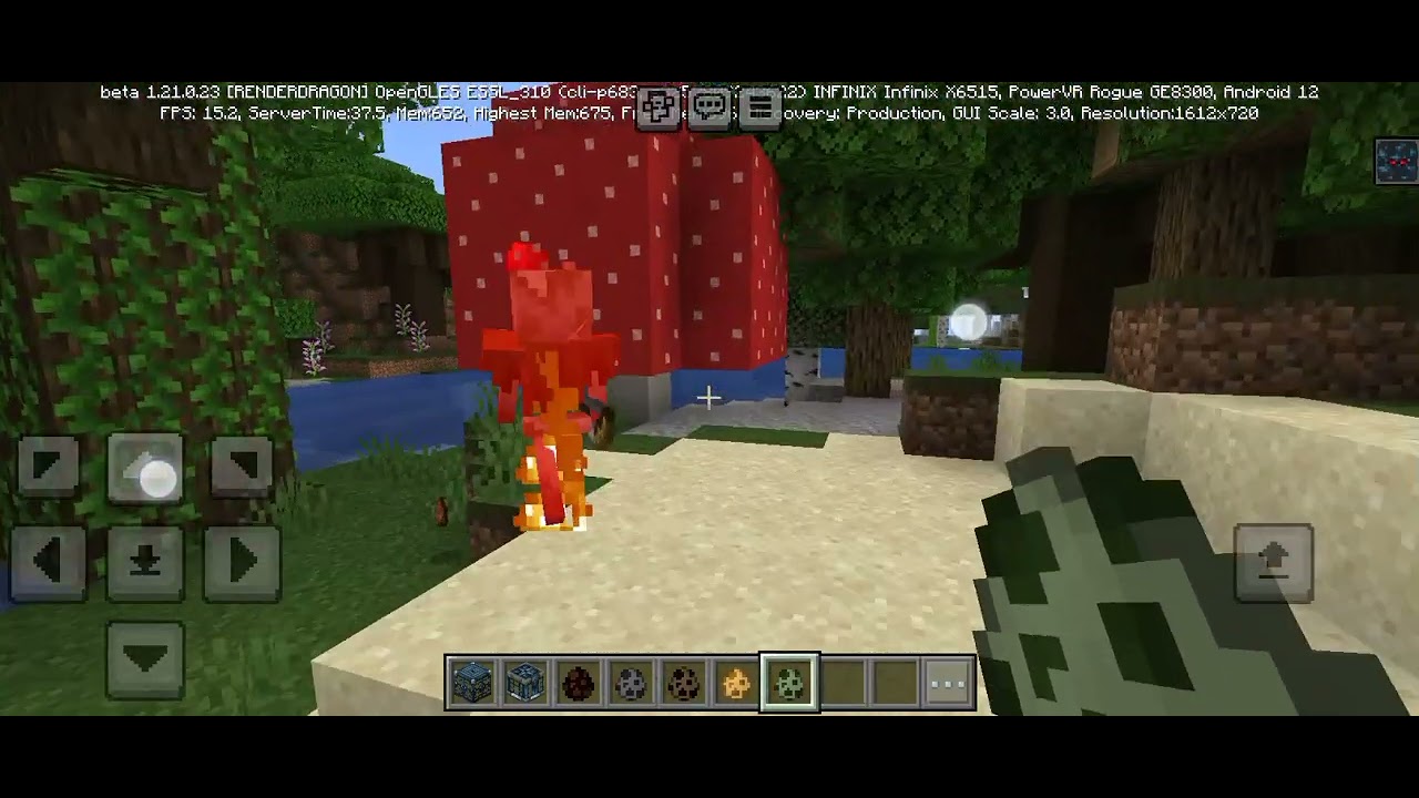 mencoba main Minecraft Java edition dengan mod Avatar atau di bilang ...