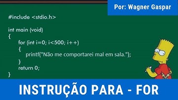 Comandos de repetição parte 01 - Instrução para (for)