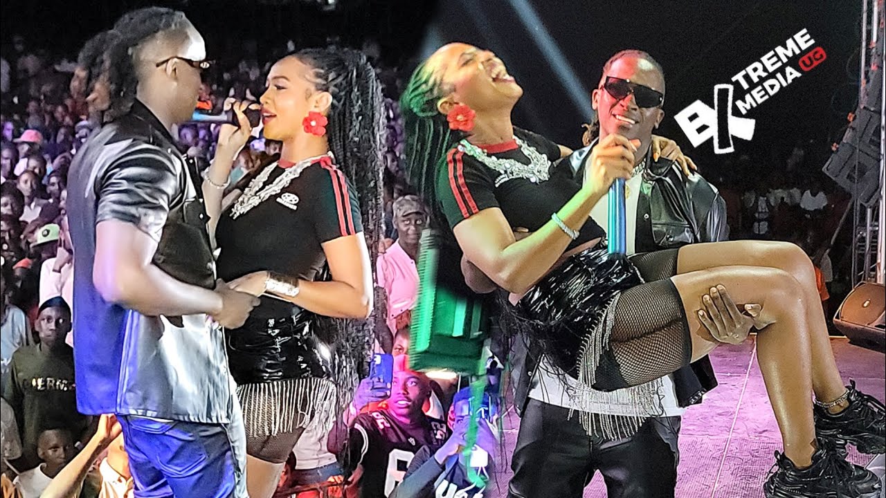 ENDUULU,  BRUNO K NE SPICE DIANA BEEKOZE EBINTU KU STAGE MU CHAMPANYA FEST, BRUNO K YANDIWANGULA.