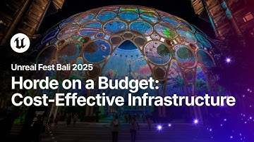 Horde on a Budget: Cost-Effective Infrastructure for Small Teams | Unreal Fest Bali 2025