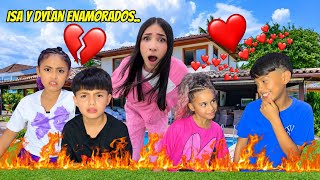 DYLAN & ISA SE GUSTAN- BROMA A SALO & ANGELITO😱😳😍💙🩷💜❤️🔥. 