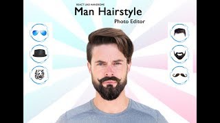 Man Hairstyle Photo Editor screenshot 2