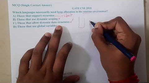 GATE CSE 2010 Q || C PROGRAMMING  ||Data Structure || GATE Insights Version: CSE