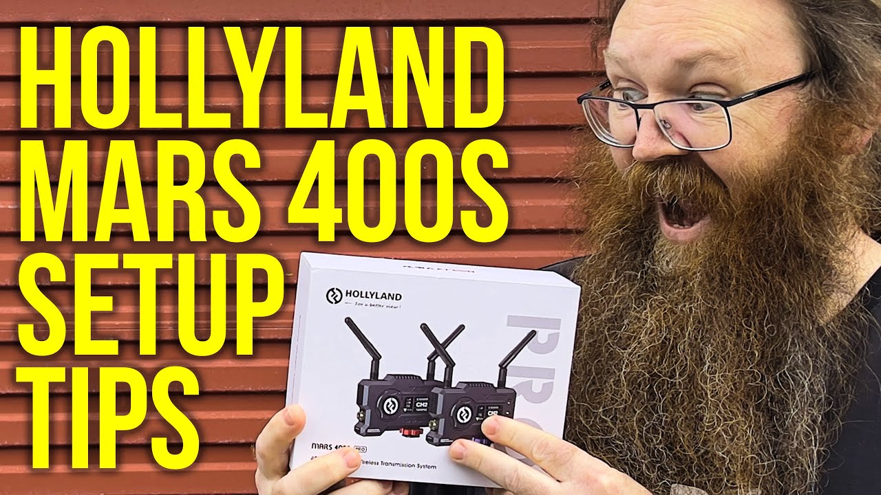 Hollyland MARS 400s pro wireless setup for best results YouTube