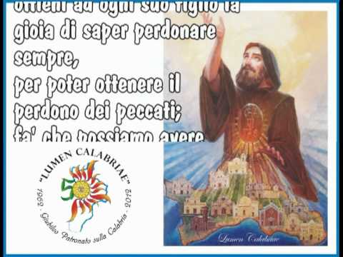 Preghiera A San Francesco Di Paola Lumen Calbriae Giubileo Patronato Sulla Calabria 1992 12 Youtube