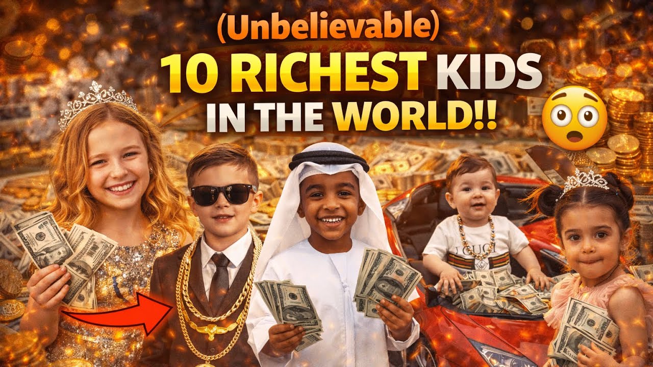 10 самых богатых детей в мире (безумие)