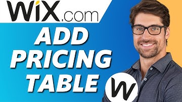How to Add Pricing Table to Wix 2025