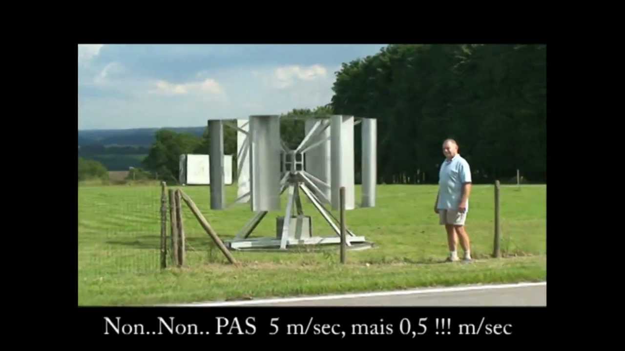 la meilleure éolienne de la planète (jusqu'à preuve du contraire)