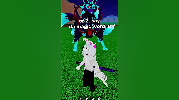 2 Ways to Survive a Kitsune in Blox Fruits 🔥