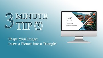 How we Insert a Picture into a Triangle Shape – Easy & Creative Tutorial!