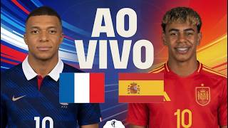 FRANÇA X ESPANHA AO VIVO COPA I SEMIFINAL | REACT DEBATE GERAL