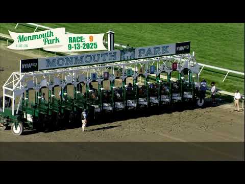 video thumbnail for MONMOUTH PARK 09-13-2025 RACE 9