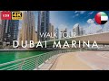 [4K] Walk Tour Dubai Marina Walk / Mall | N3K