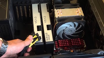 SLI EVGA GTX 670 Reference Cards - Unboxing and Installation