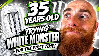 35 Years Old Trying White Monster For The First Time