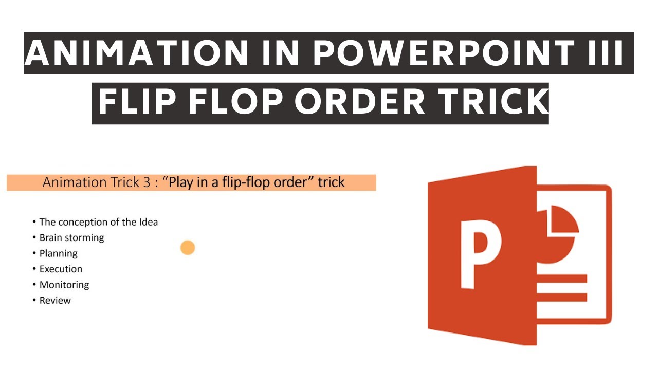 How to Create PowerPoint Flip Flop Animation - YouTube