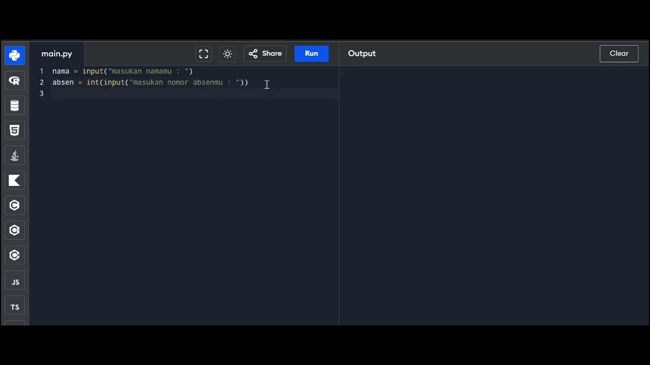 Cara Pembuatan Program Dengan Bahasa Pemrograman Python - YouTube