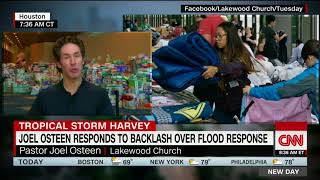 Joel Osteen responds to critics on Harvey
