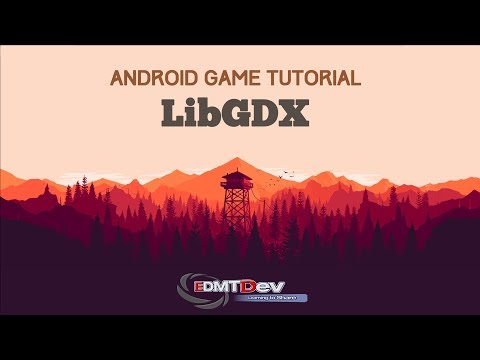 Android Studio LibGDX - Part 1 Hello World