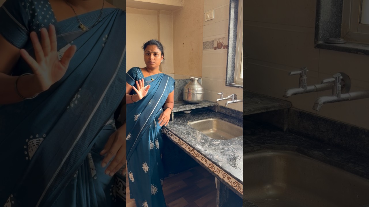 खारे पाण्यामुळे sgla किचन खराब hote #cleaning #shorts #new #