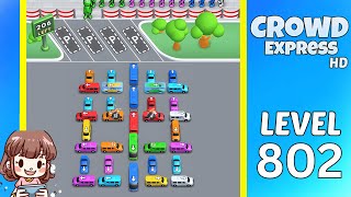 Crowd Express Level 802 Solution Walkthrough