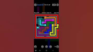 How To Solve Flow Free Variety Pack Level 65 Fun-Shaped Board Walk Through Solution Walkthrough