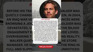 Paul Walker #biography #celebrity #celebrityfacts #news  #life