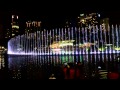 Night water fountain at klcc..