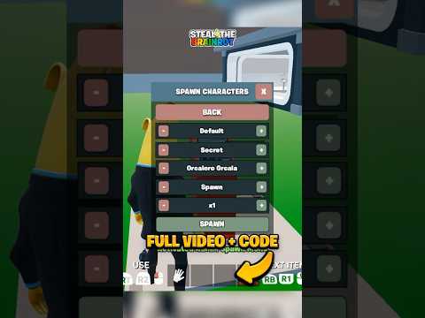 I Found The Secret Admin Code In Steal The Brainrot