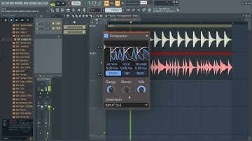 How to set up Kilohearts Compactor with a sidechain input: Windows, FL Studio, VST2