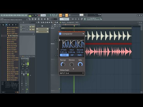 How to set up Kilohearts Compactor with a sidechain input: Windows, FL Studio, VST2