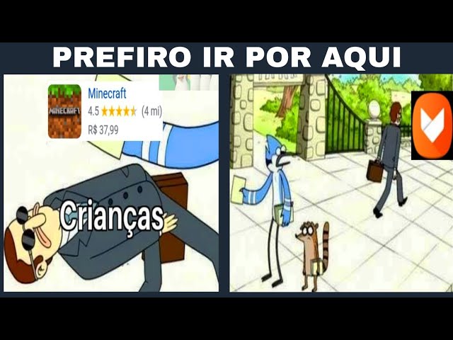 10 MINUTOS DE MEMES EM IMAGENS MINECRAFT #030 