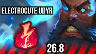 UDYR vs GWEN (TOP) | Electrocute, 53K damage | EUW Diamond | 26.8