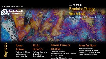 Feminist Theory Workshop Day 1