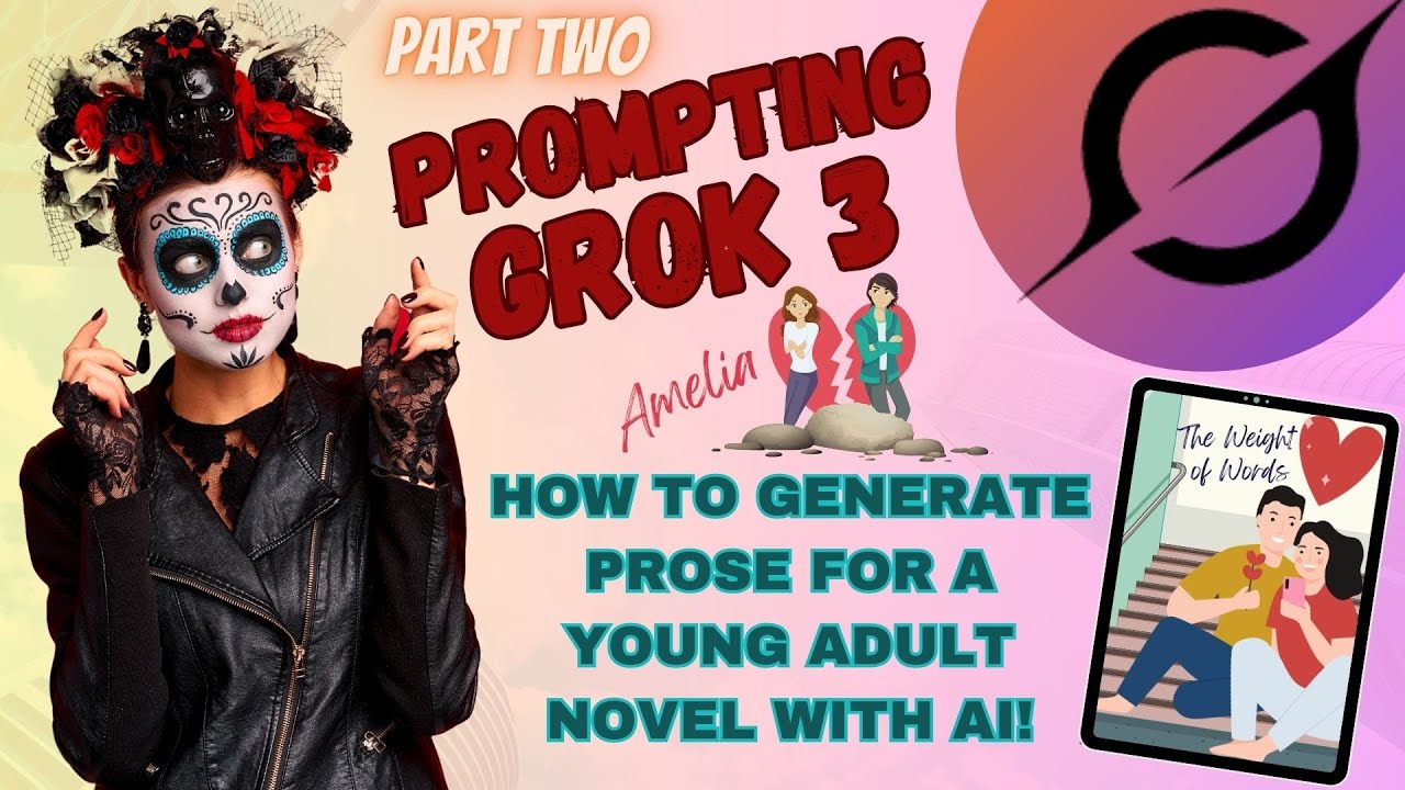 Prompting GROK: How To Write A Young Adult Novel With AI! (Part 2 of 31 ...
