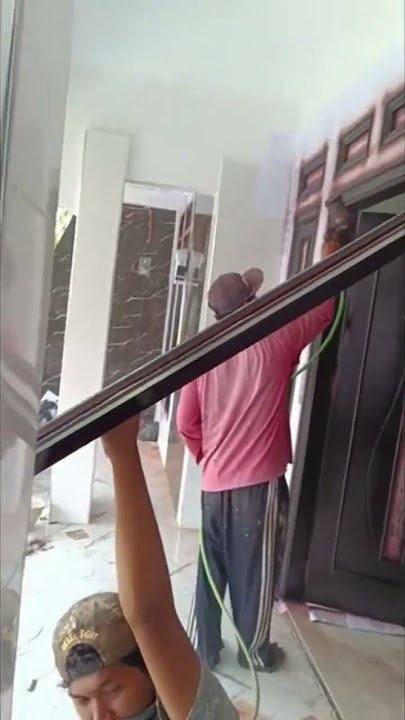 Jasa finising pintu kusen rumah plitur/melamin Info minat WA: 6289525003954 #pintu #pliturkayu